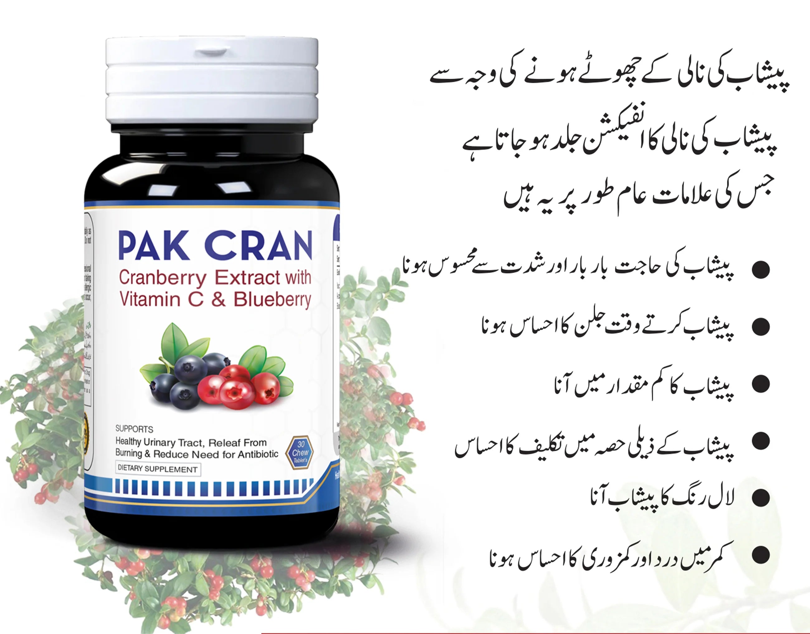 Pak Cran (Chewable Tablet)