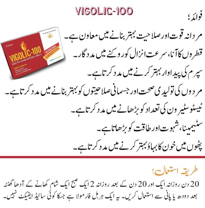 Vigolic-100 Tablets